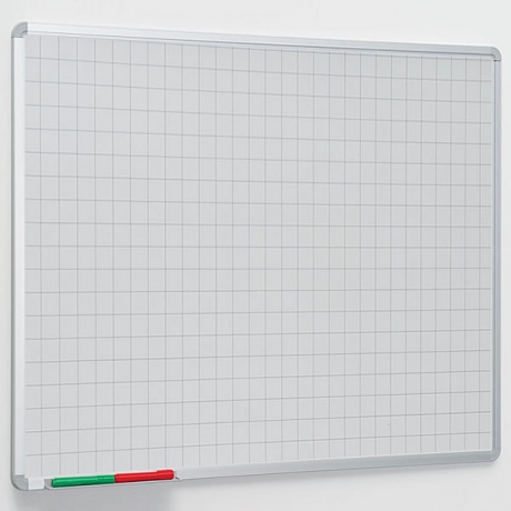 50mm Gridded Whiteboard - 5 Year Surface Guarantee